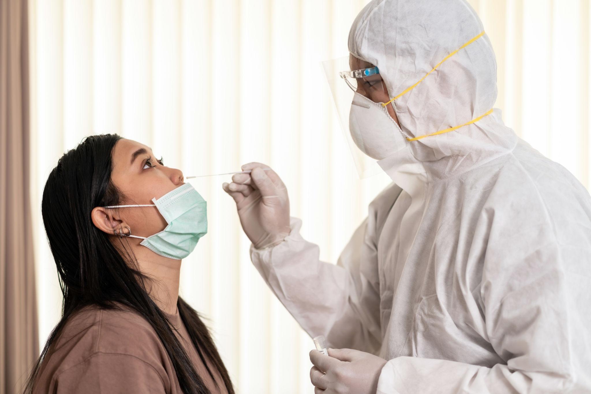 Medical staff covid