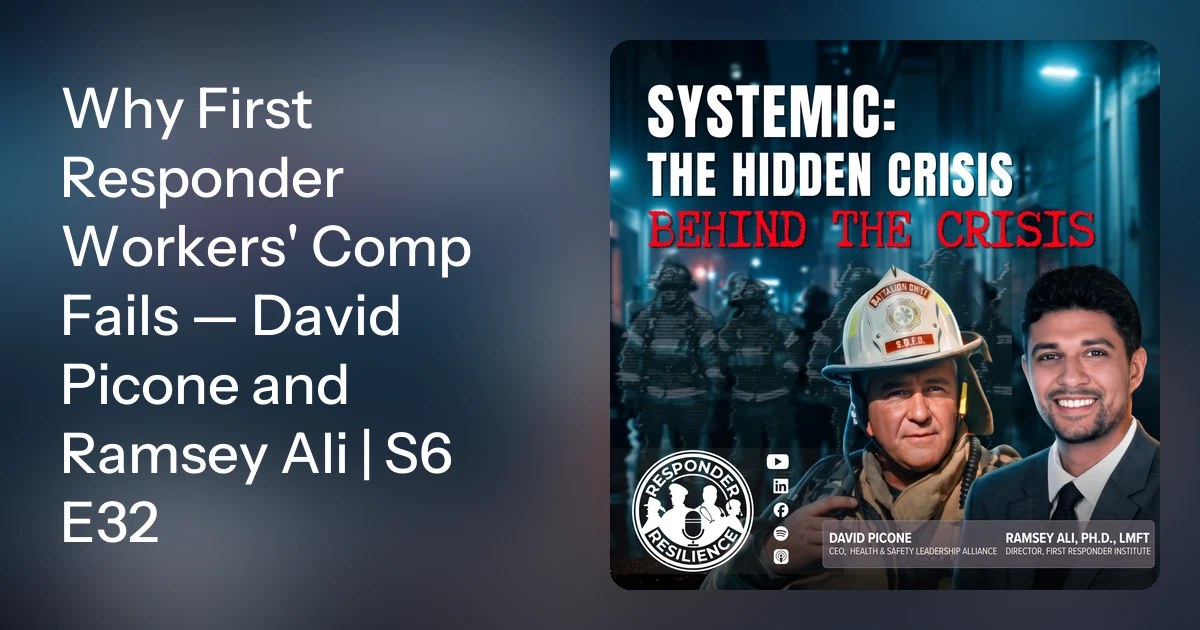 Responder Resilience podcast episode cover